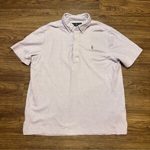 Polo Ralph Lauren Knit Oxford 1/4 button shirt